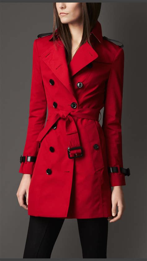 burberry raincoat jacket red|burberry raincoat women.